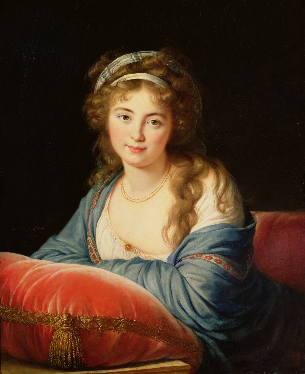 La condesa Catherine Vassilievna Skavronskaia (1761-1869) 1796 de Elisabeth Louise Vigee Lebrun