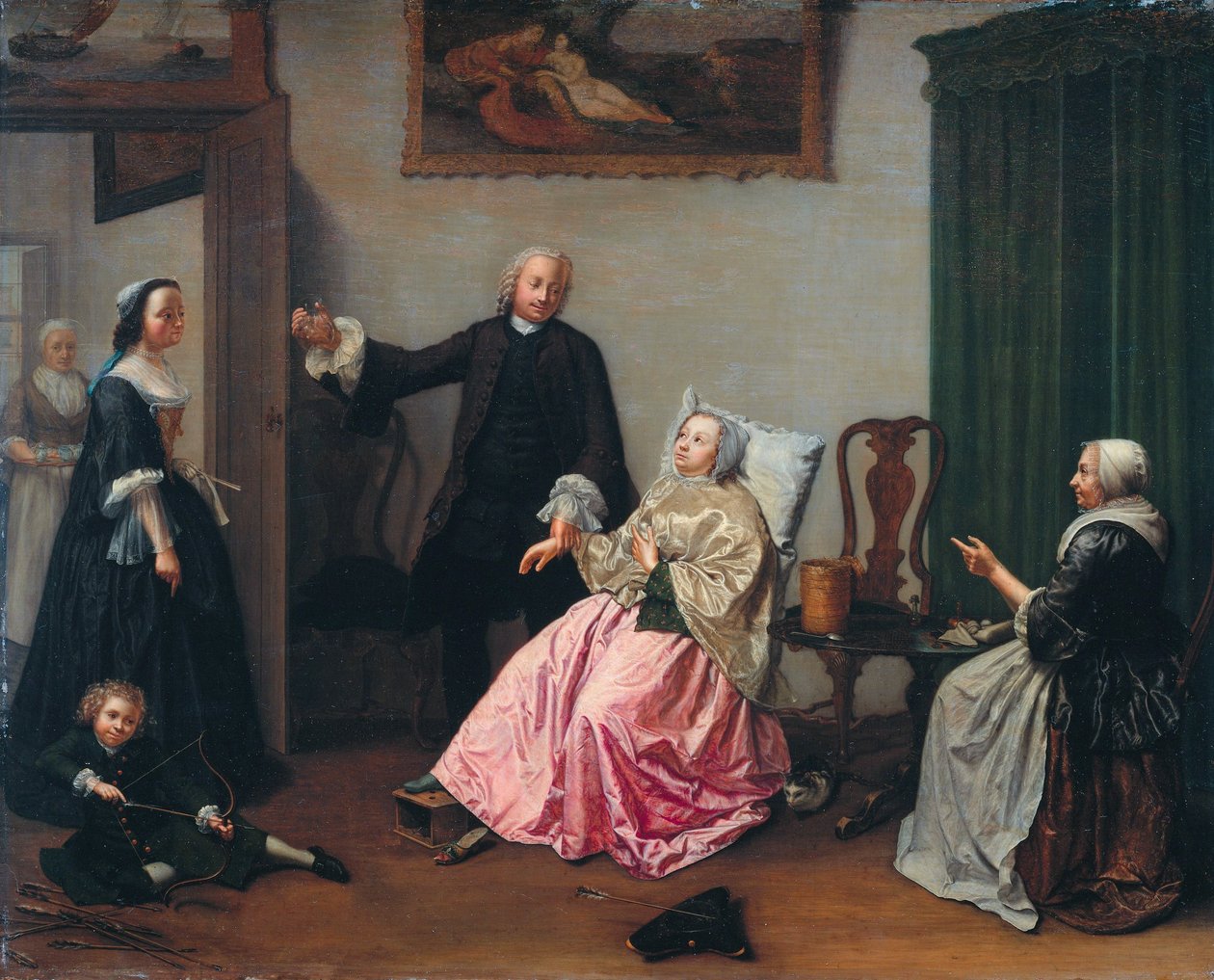 Visita médica de Elisabeth Geertruida Wassenbergh