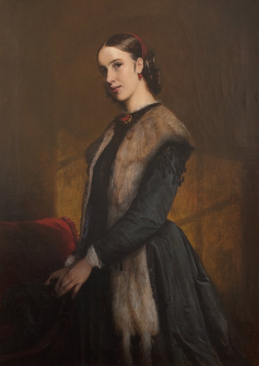 La autora Emma Kraft de Elisabeth Jerichau Baumann