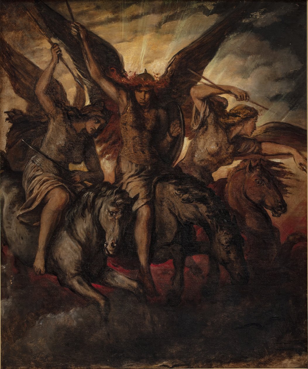 Valquirias de Elisabeth Jerichau Baumann