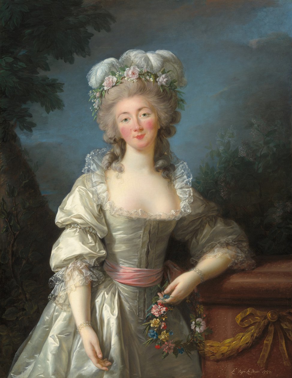 Madame du Barry, 1782 de Elisabeth Louise Vigee Lebrun