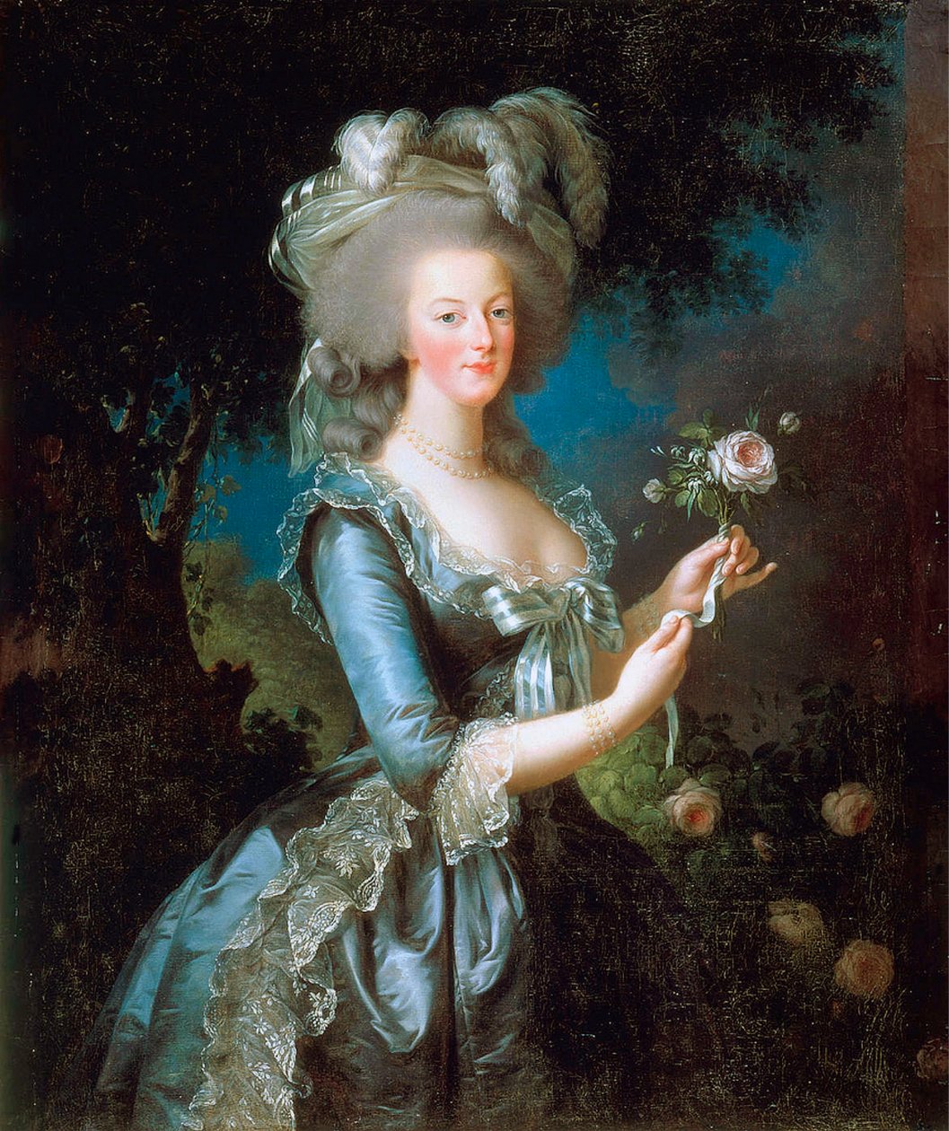 María Antonieta à la Rose, 1783 de Elisabeth Louise Vigee Lebrun