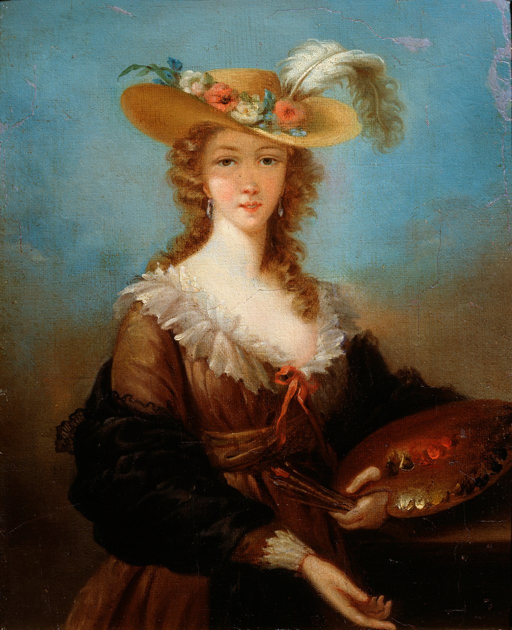 Autorretrato, 1782 de Elisabeth Louise Vigee Lebrun