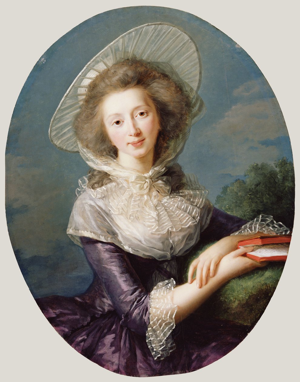 La Vizcondesa de Vaudreuil de Elisabeth Louise Vigee Lebrun