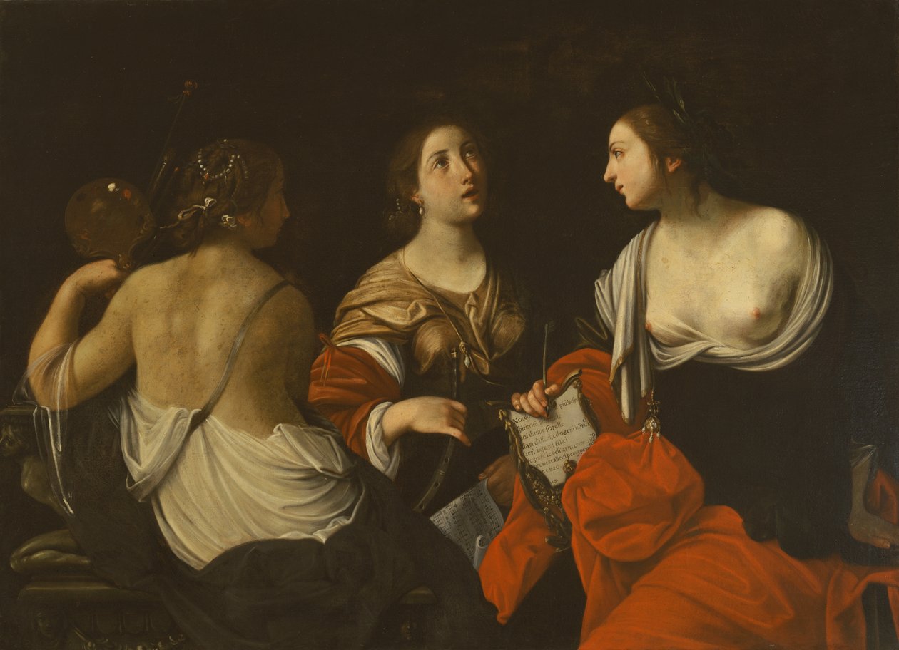 Las Bellas Artes (pintura) de Elisabetta Sirani