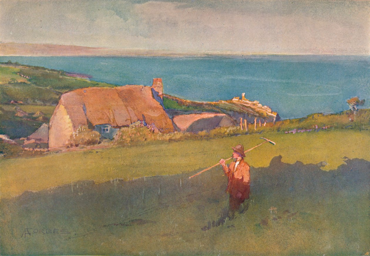 A través de Mounts Bay, c. 1880 de Elizabeth Adela Forbes