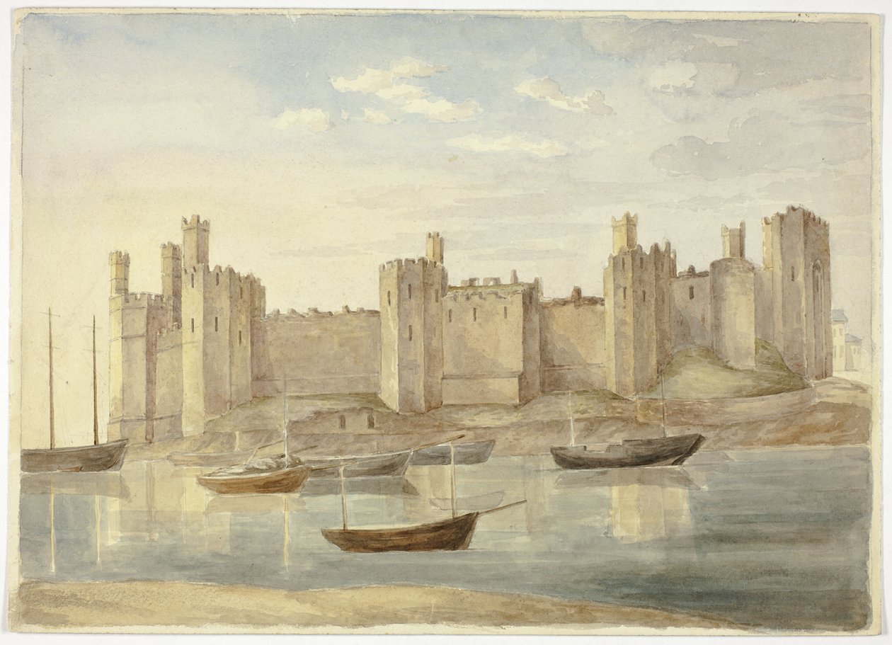 Castillo de Caernarvon de Elizabeth Murray