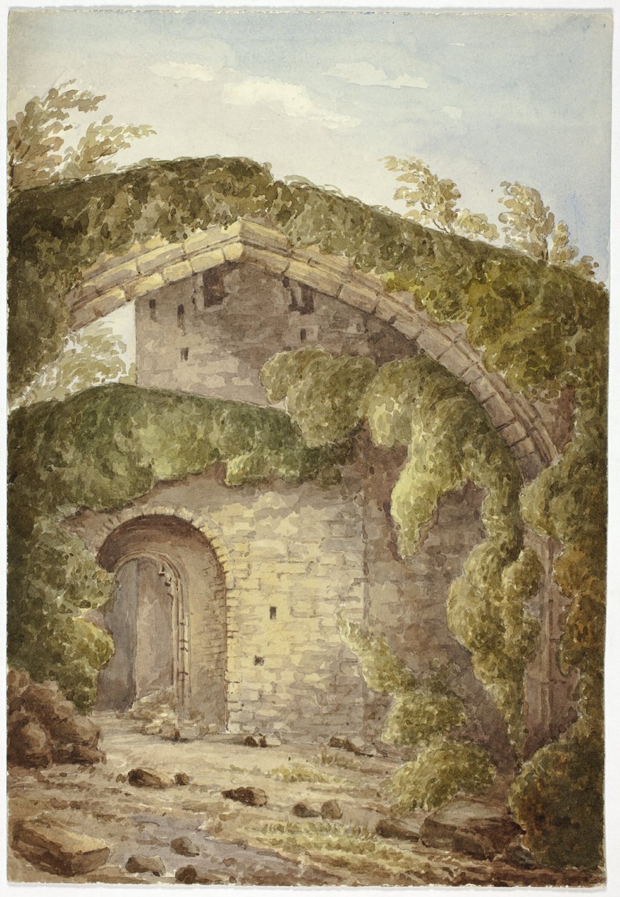 Interior del castillo de Conway de Elizabeth Murray