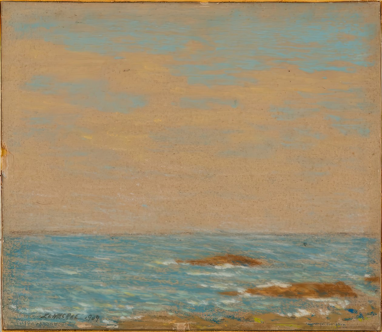Paisaje marino de Elmer Livingston MacRae