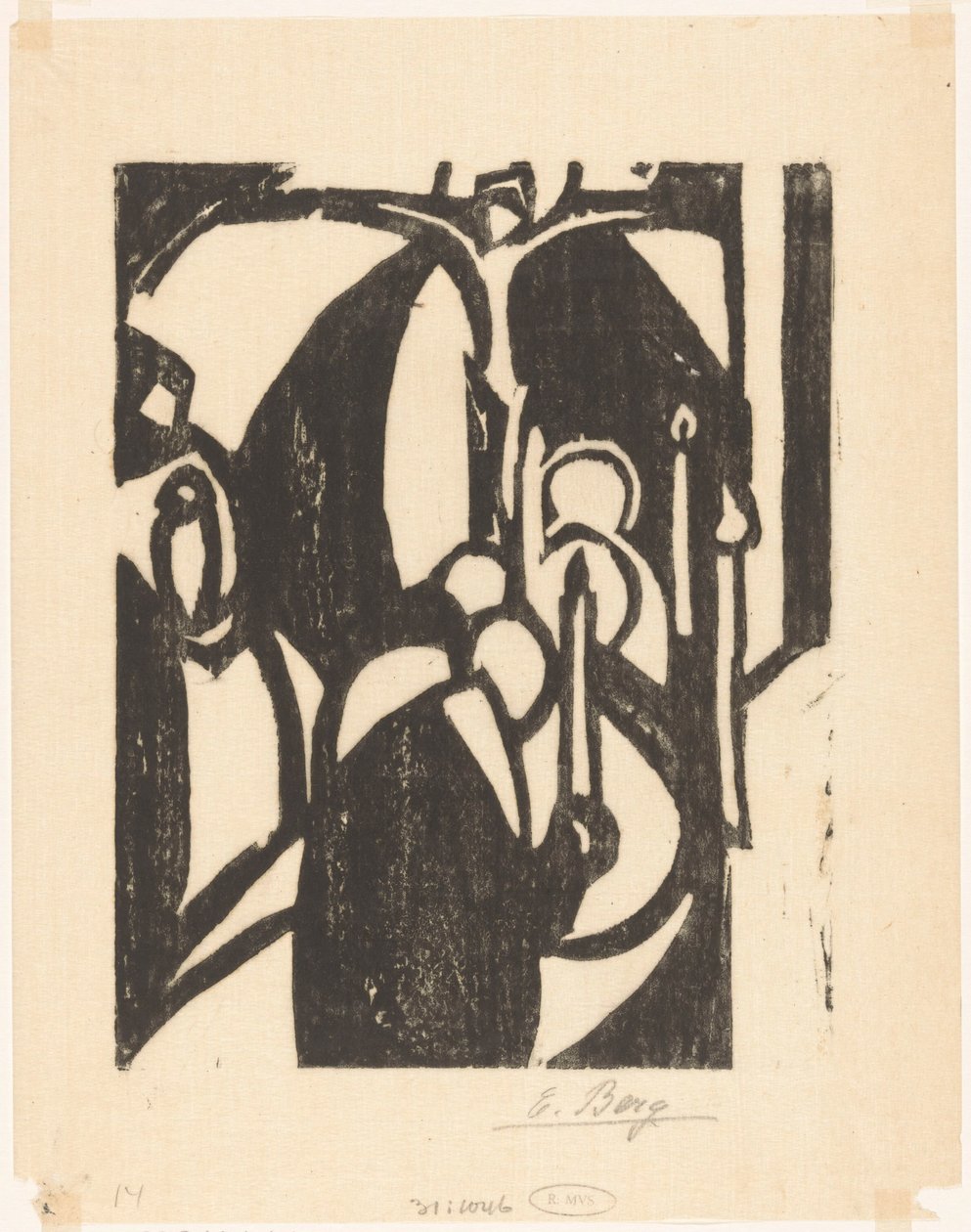Proceso de Else Berg (signed by artist)