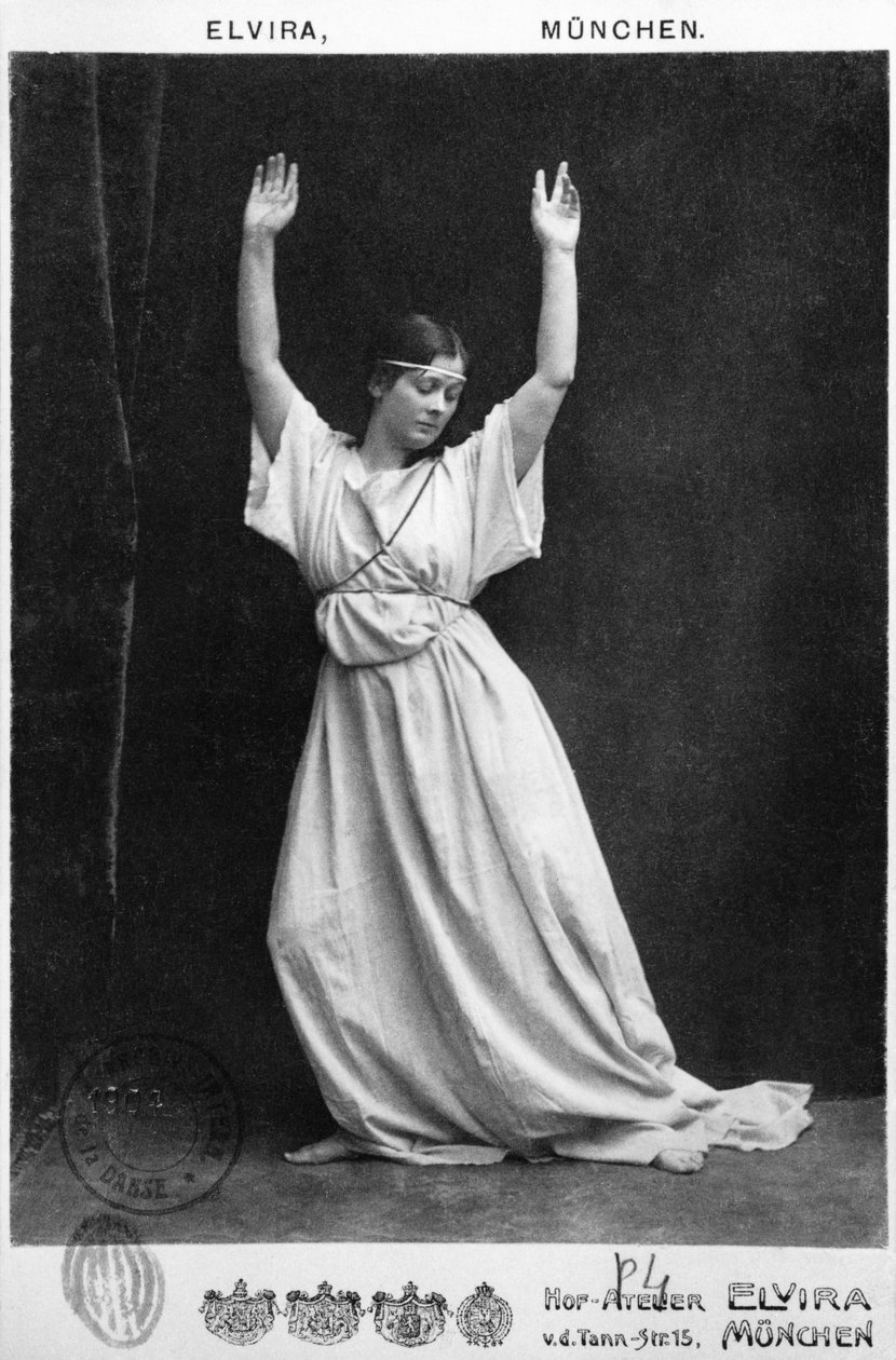 Isadora Duncan (1877-1927) c.1903-04 de Elvira Studio