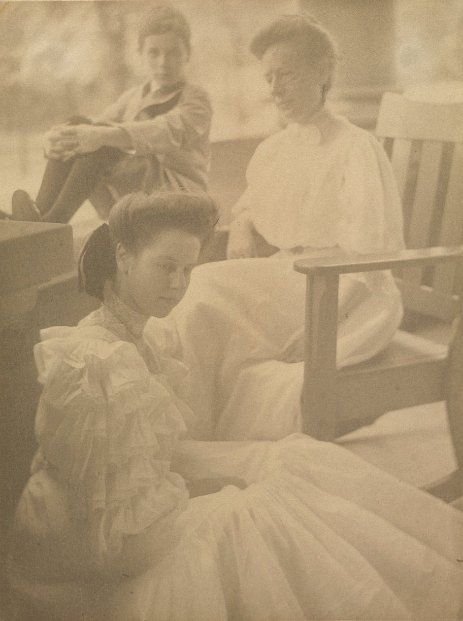 Retrato de grupo, c. 1900 de Ema Spencer