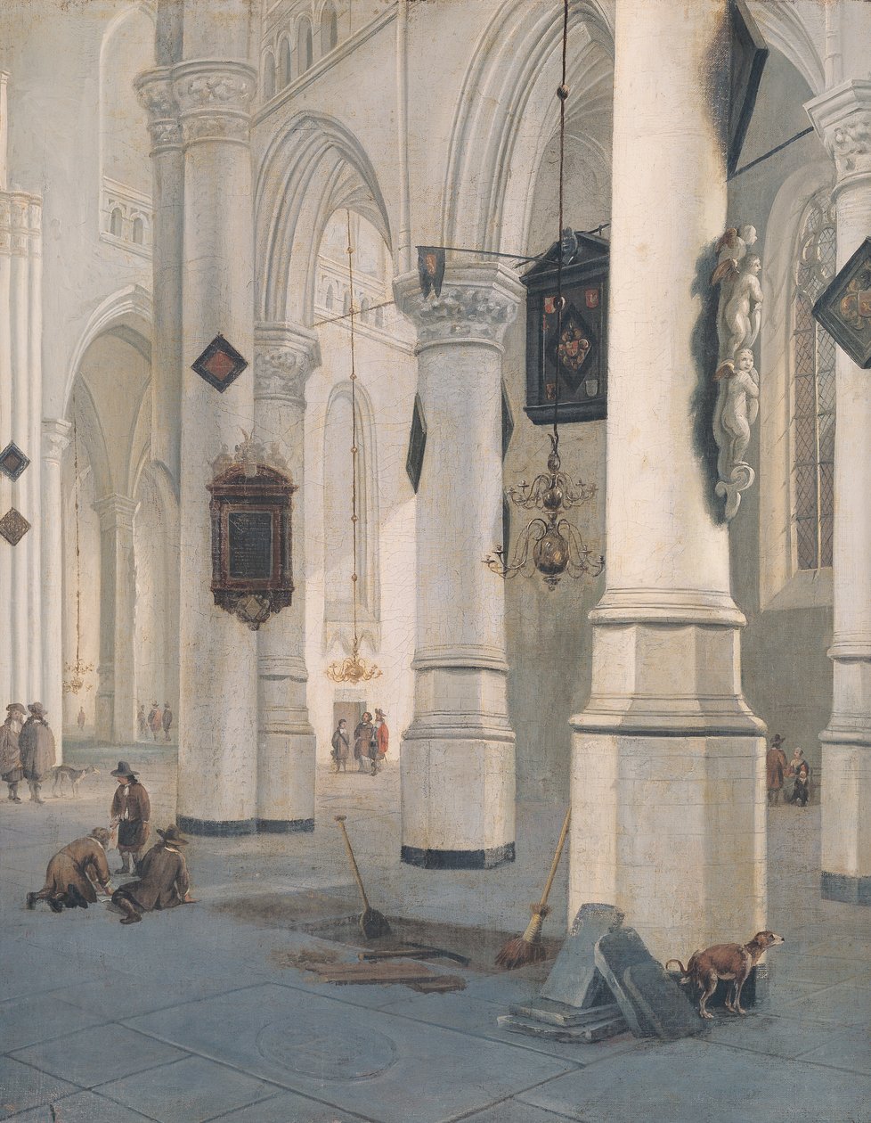 Interior de la Iglesia de Emanuel de Witte