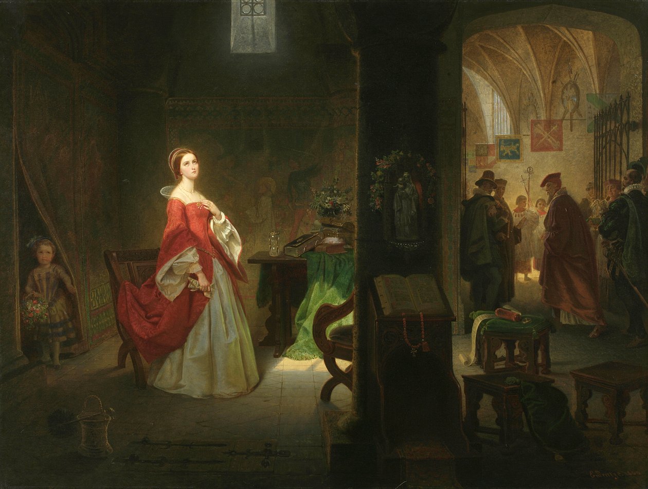 La princesa Isabel en la Torre, 1860 de Emanuel Gottlieb Leutze