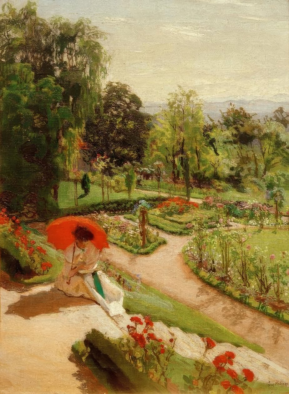Paraguas rojo de Emanuel A. Petersen