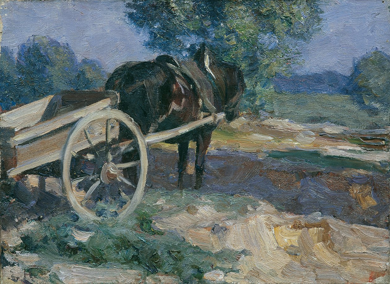 Der Karrengaul de Emanuel Franz Hegenbarth
