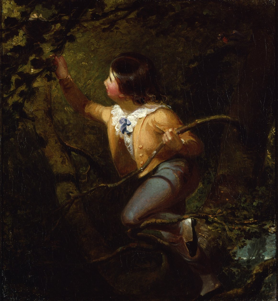 Nidificación de aves de Emanuel Gottlieb Leutze