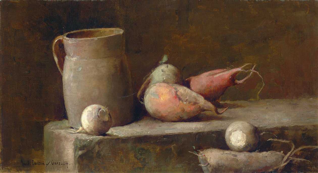 El sótano de raíces de Emil Carlsen
