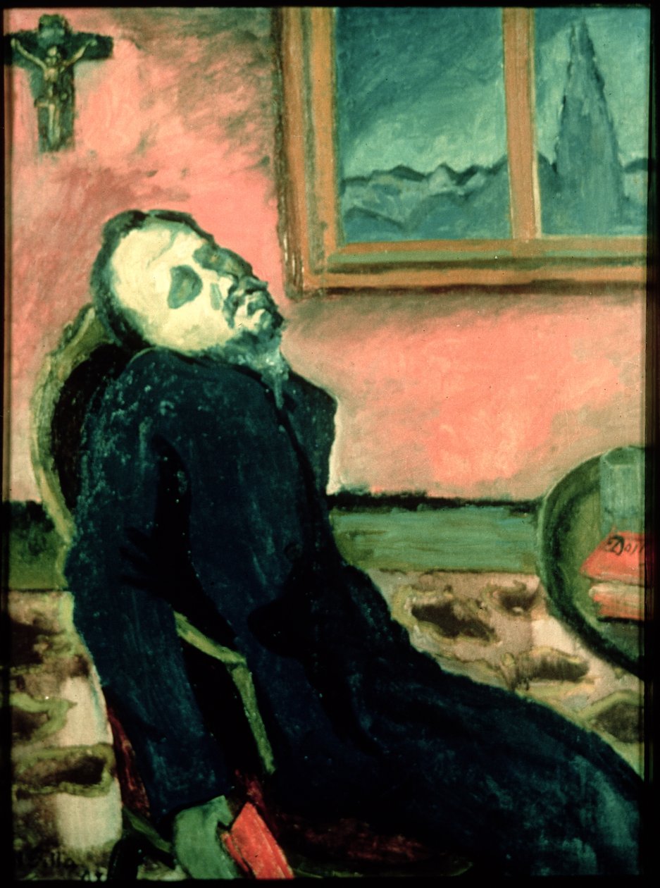 El lector de Dostoievski de Emil Filla