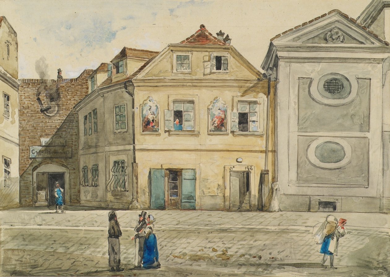 La casa del verdugo en Viena de Emil Hütter