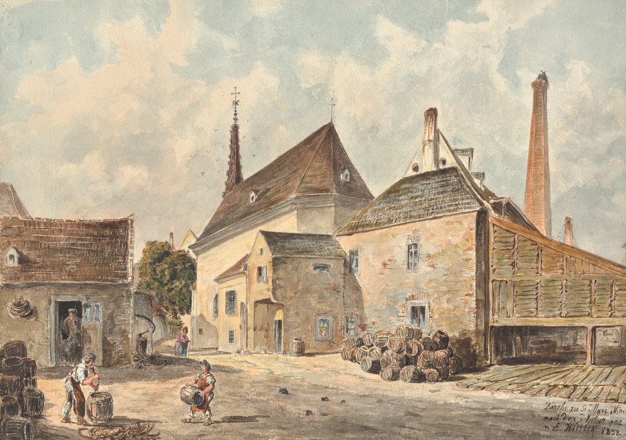 La Iglesia de San Marx en Viena de Emil Hütter