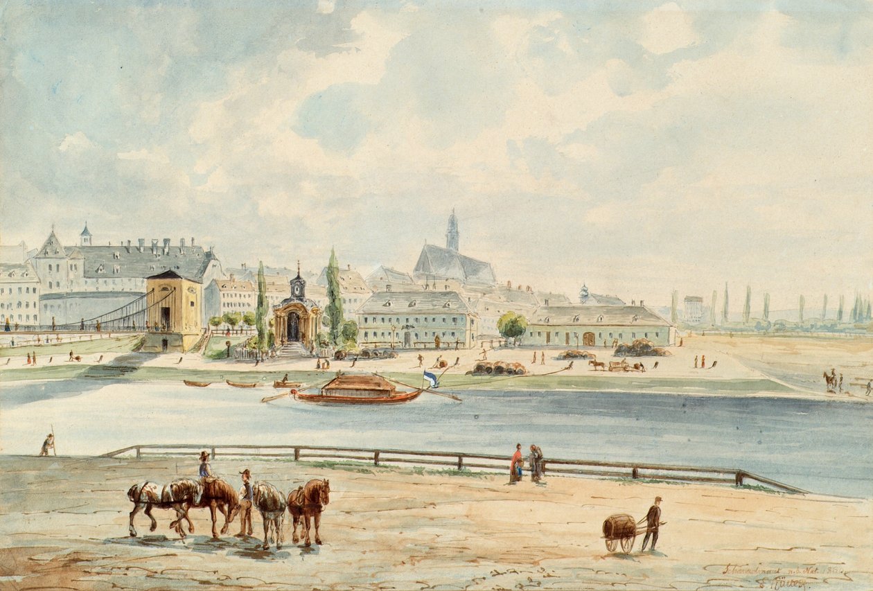 El Schanzelmaut en Viena de Emil Hütter