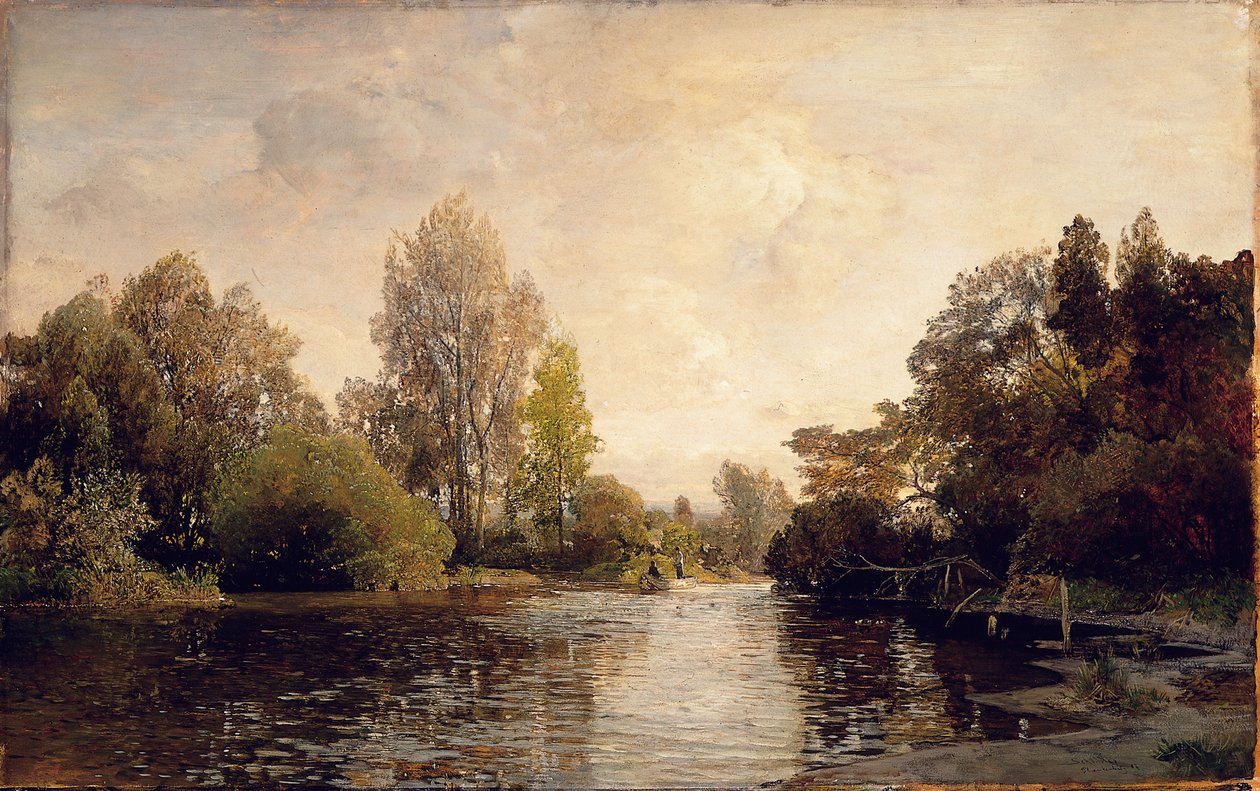 Una vista desde Plankenberg de Emil Jakob Schindler