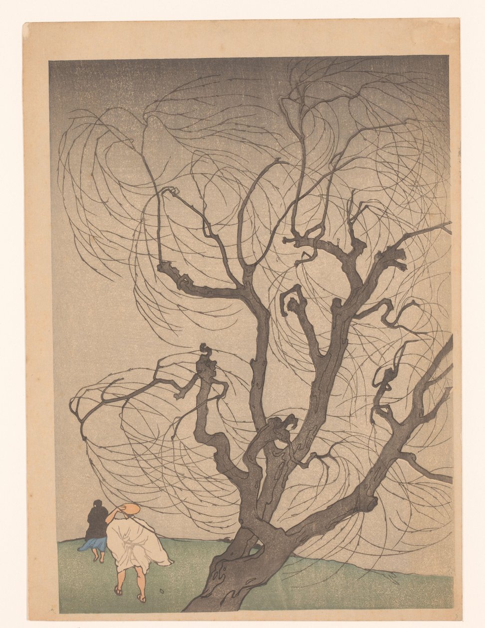 Árbol en el viento
Ein Windstoss de Emil Orlik