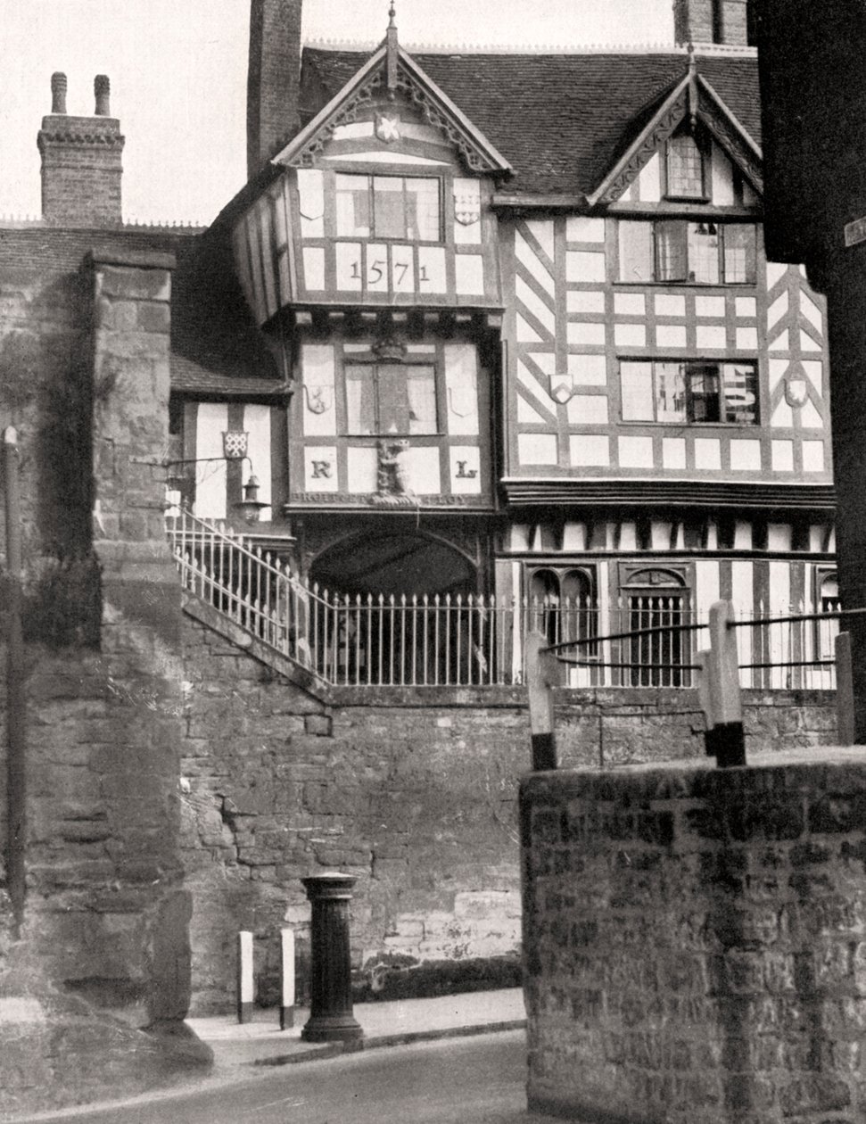 Hospital Lord Leycester, Warwick, 1924-1926 de Emil Otto Hoppe