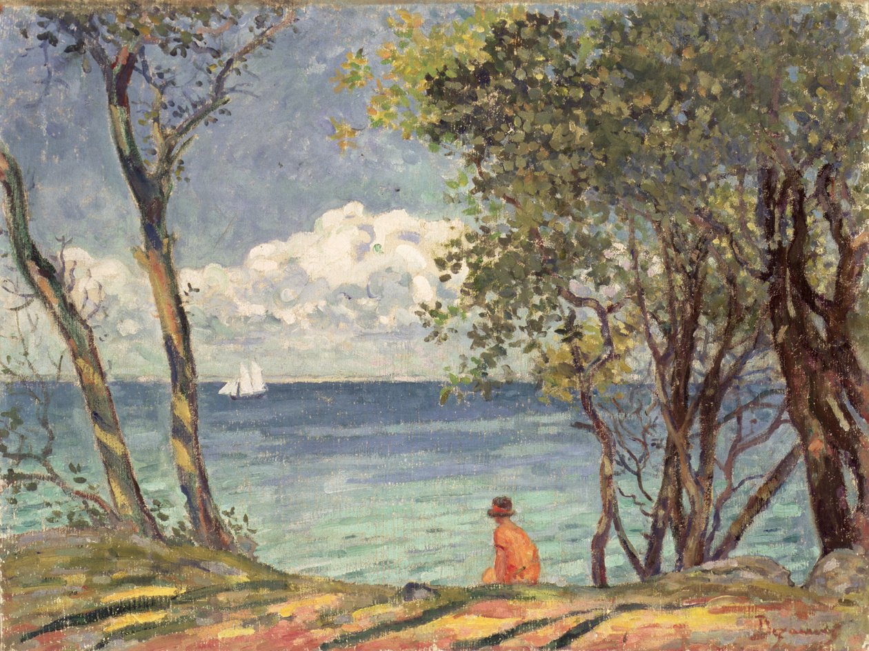 Junto al Agua, 1920 de Emile Alfred Dezaunay