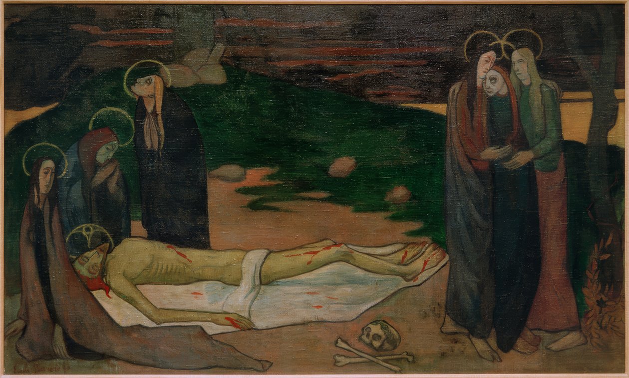 Lamentación de Cristo de Emile Bernard
