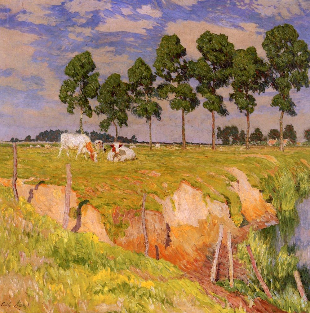 La Berge Rangee de Emile Claus