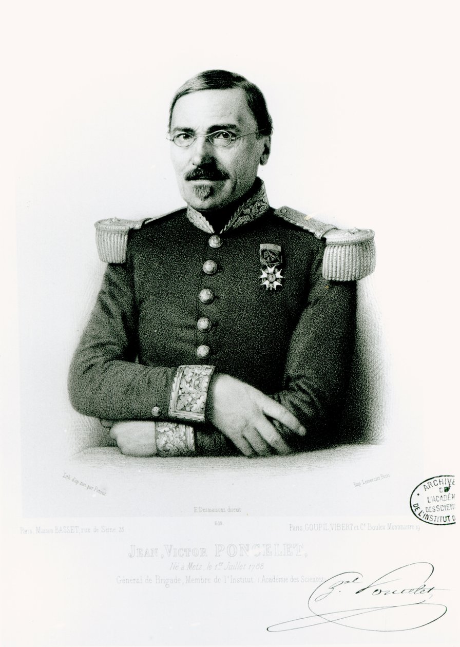 Jean-Victor Poncelet (1788-1867) de Emile Desmaisons