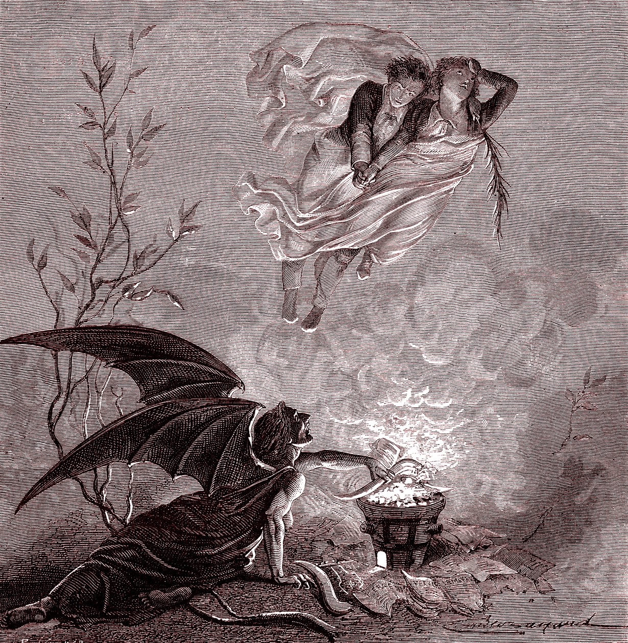 El suicidio. 1834 (grabado) de Emile Antoine Bayard