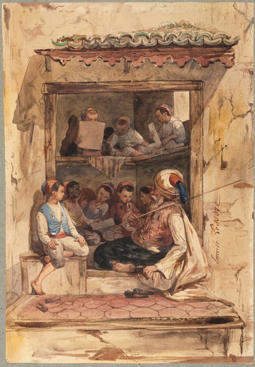 Escuela de niños de Emile Aubert Lessoire