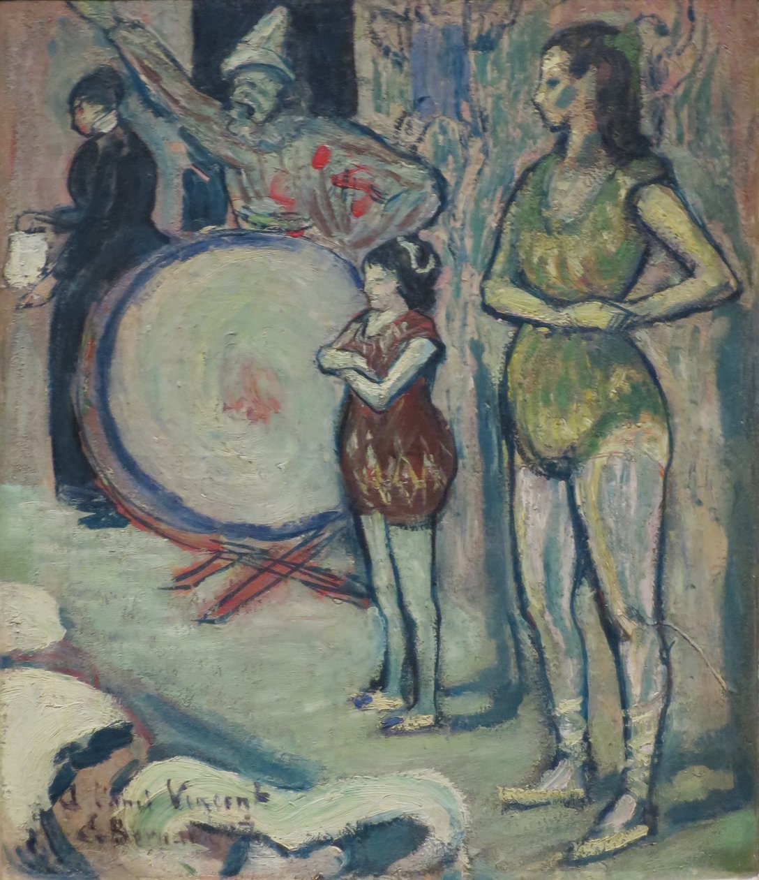 Saltimbanques" de Emile Bernard, 1887 de Emile Bernard