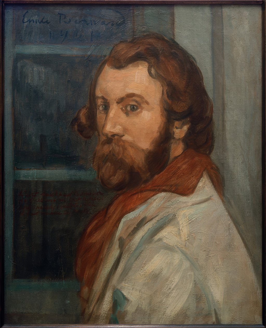 Autorretrato Emile Bernard, 1901 de Emile Bernard