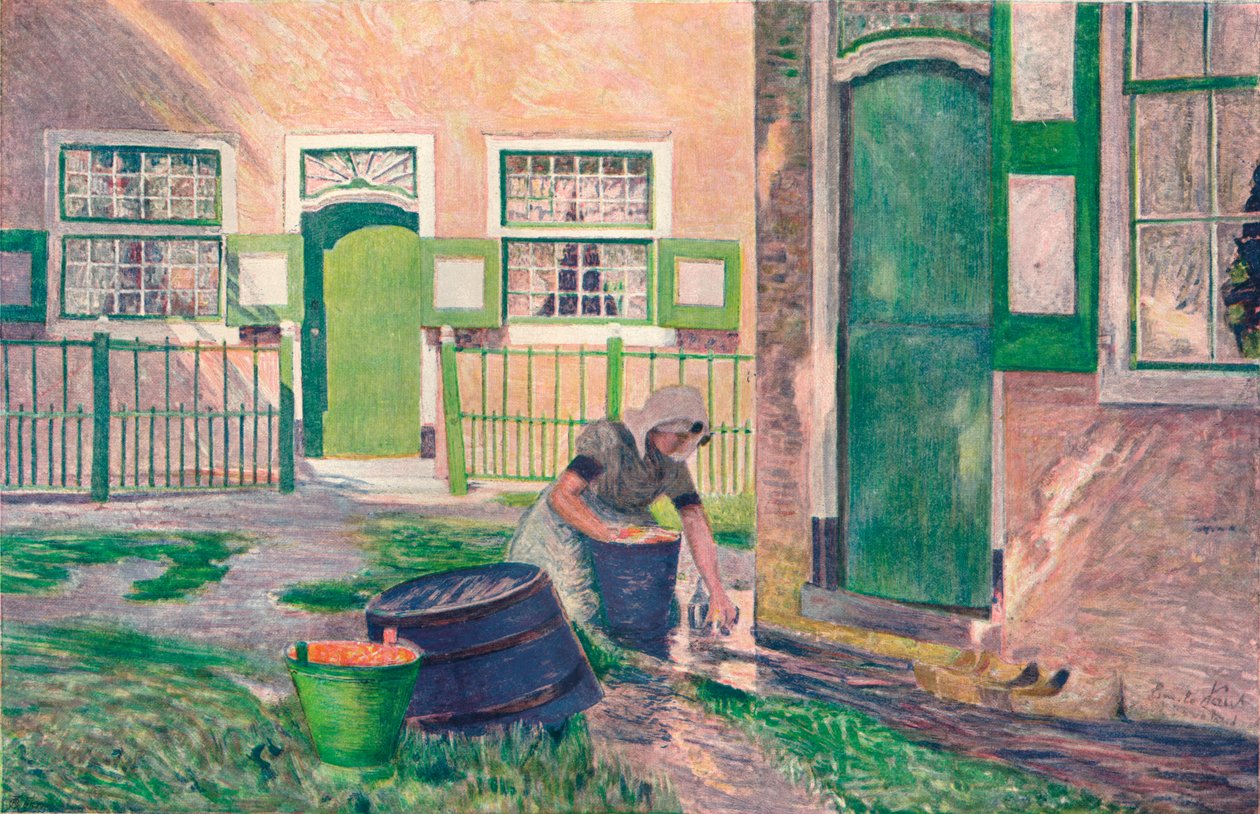 Ferme en Zud-Beveland, c1899 de Emile Claus