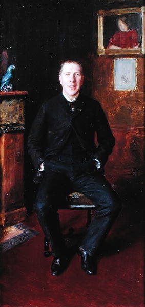 Retrato de Ernest Coquelin (1848-1909) 1889 de Emile Friant