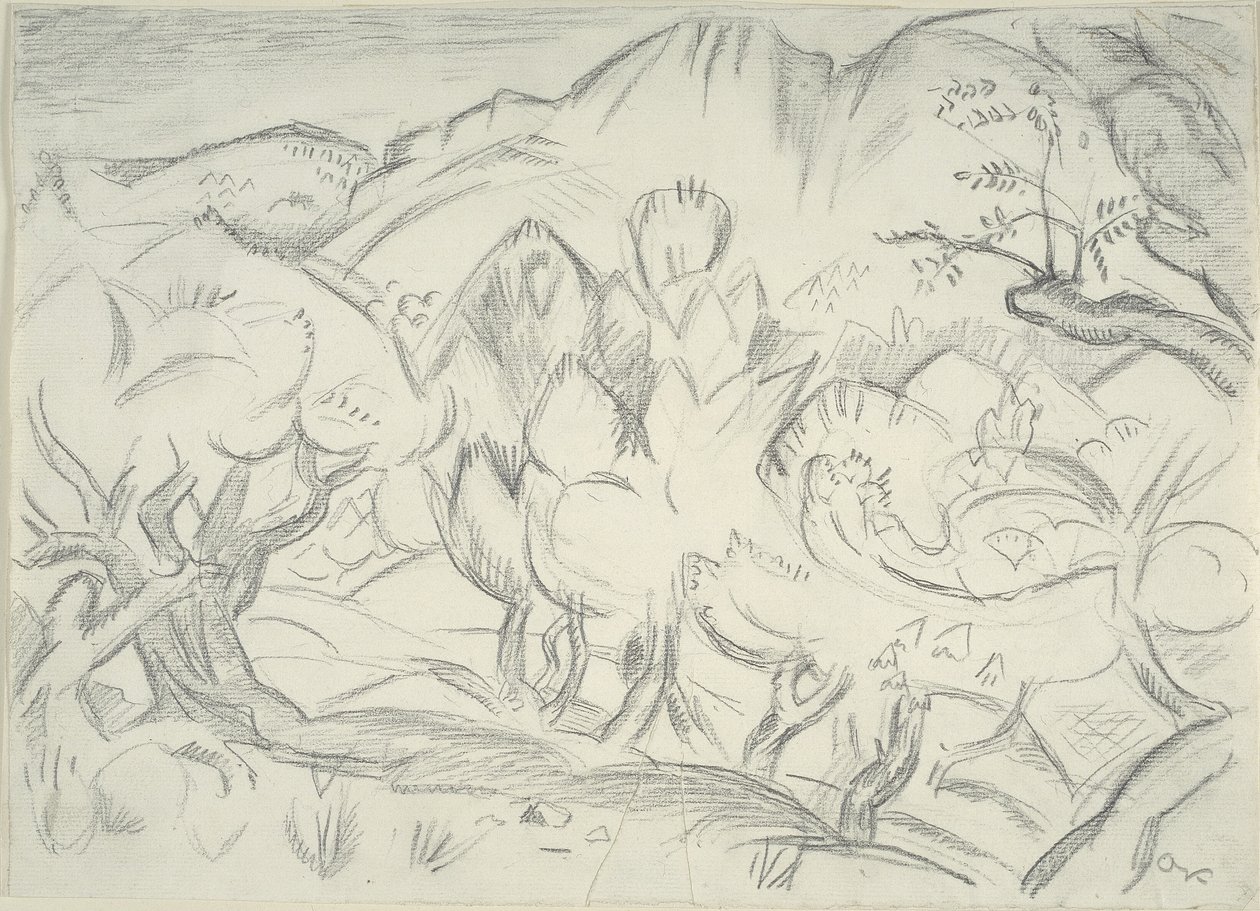 Paisaje, Cassis de Emile Othon Friesz