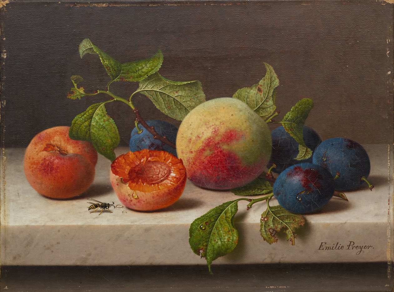 Bodegón de frutas de Emilie Preyer