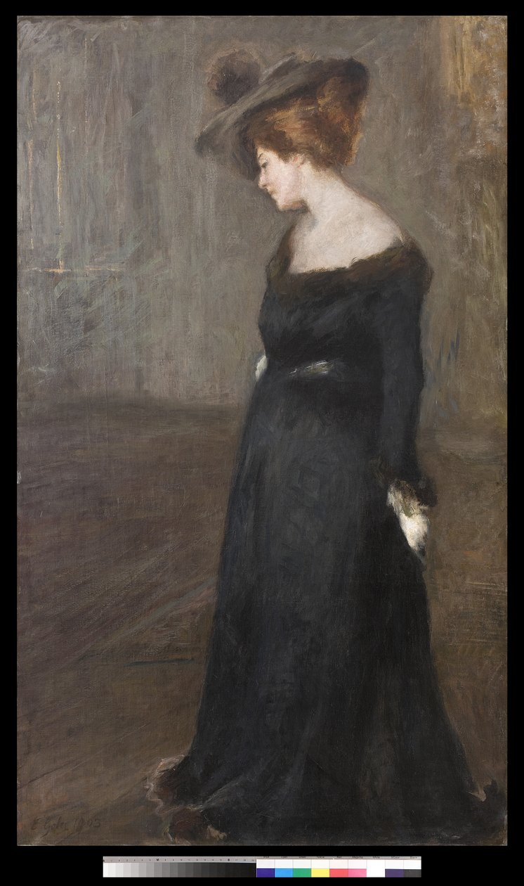 Retrato de una Dama, 1903 de Emilio Gola