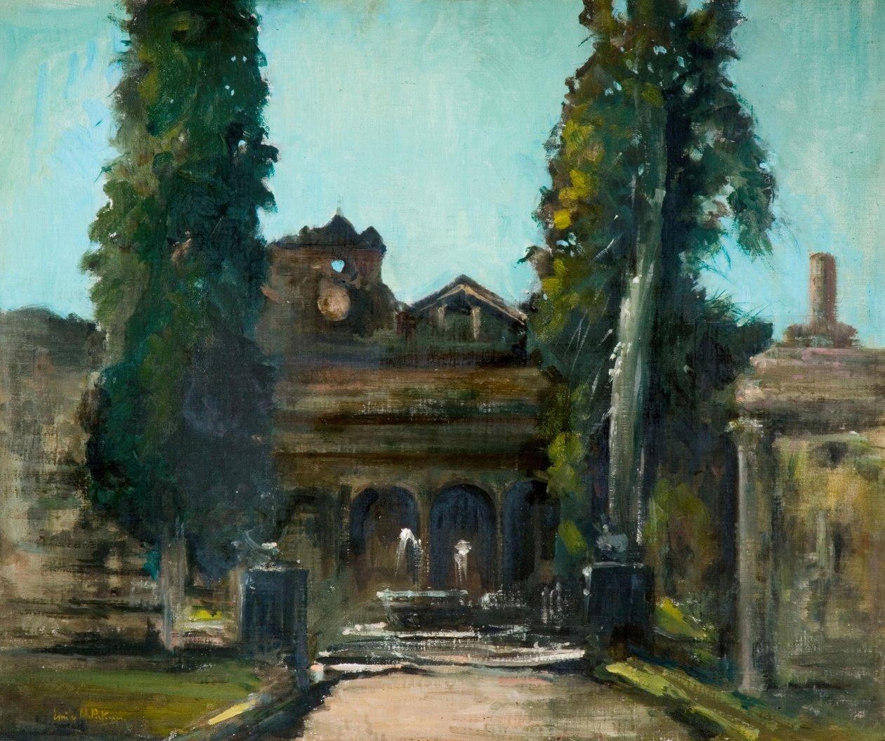 Los Baños de Diocleciano, Roma de Emily Murray Paterson