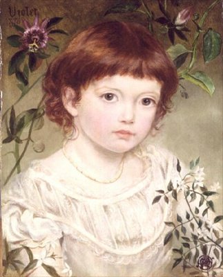 Violeta - Retrato de una Niña de Emma Sandys