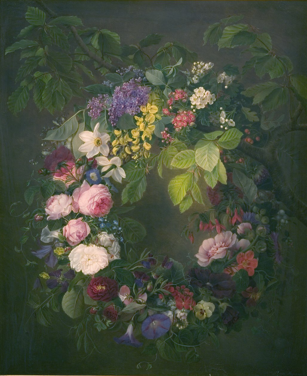 Una corona de flores de Emma Thomsen