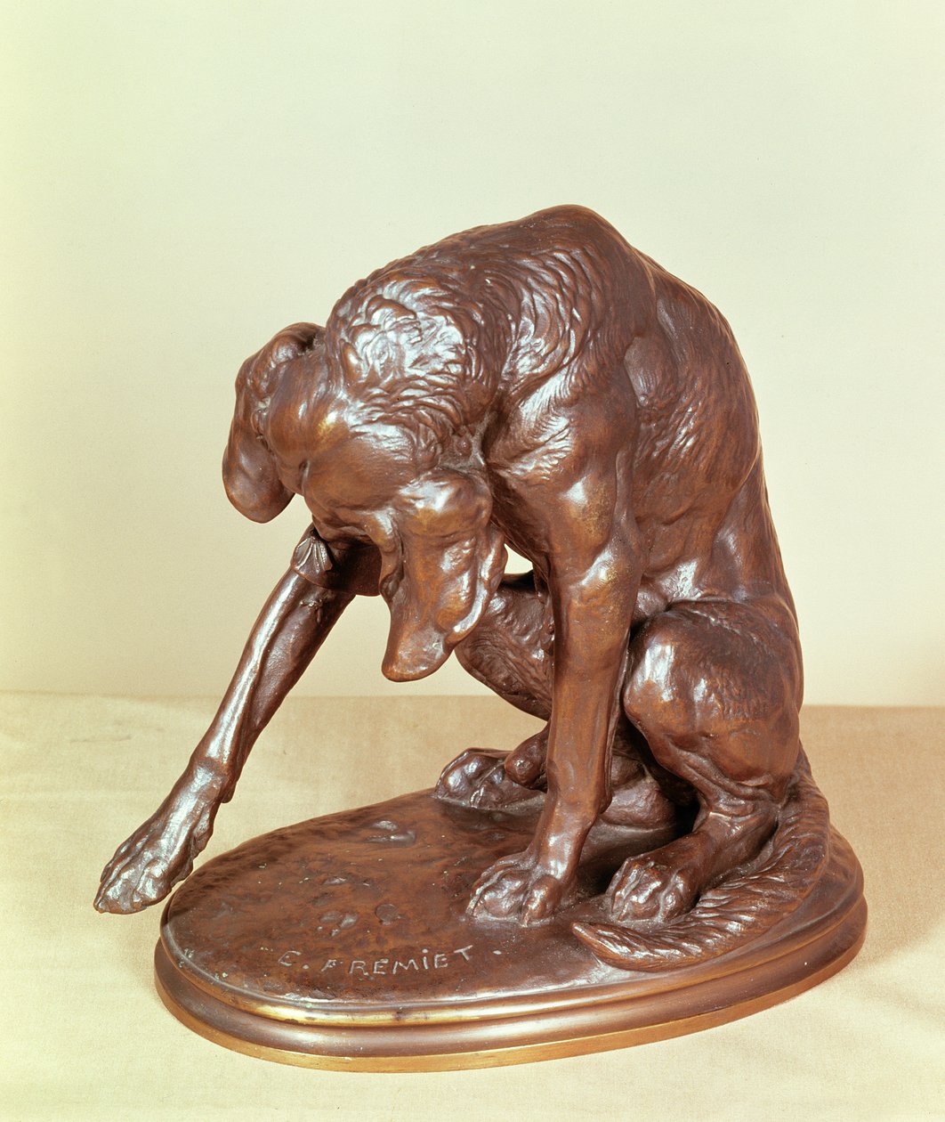 Perro de Emmanuel Fremiet