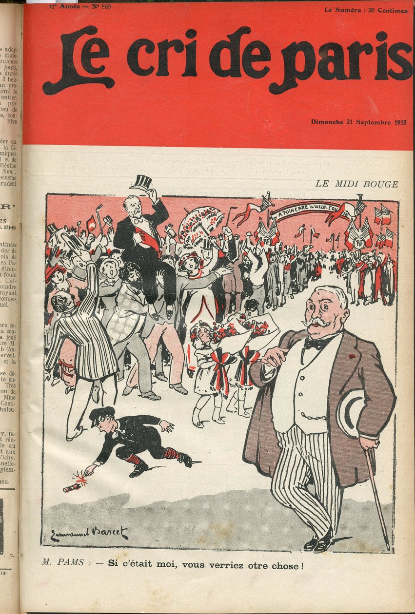 Portada de Le Cri de Paris de Emmanuel Barcet
