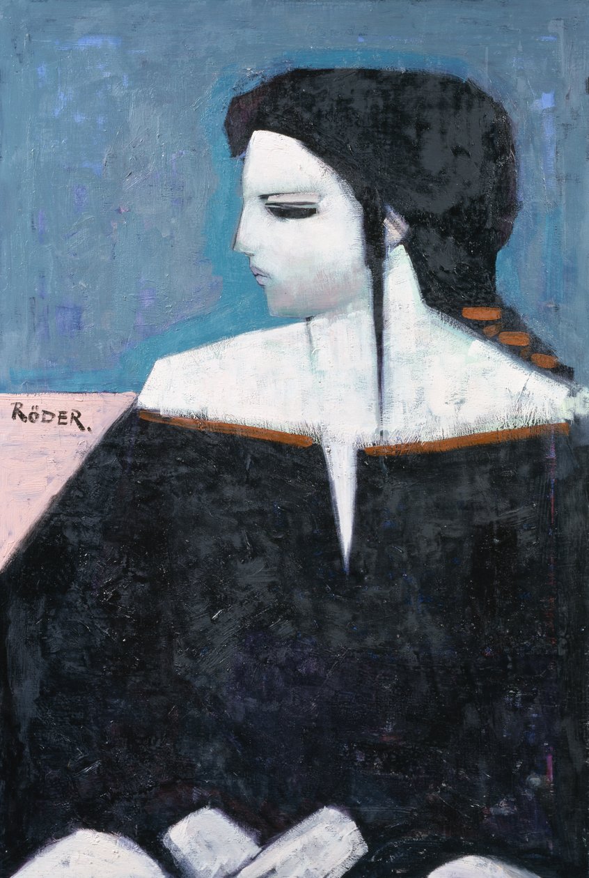 Antoinette en negro de Endre Roder