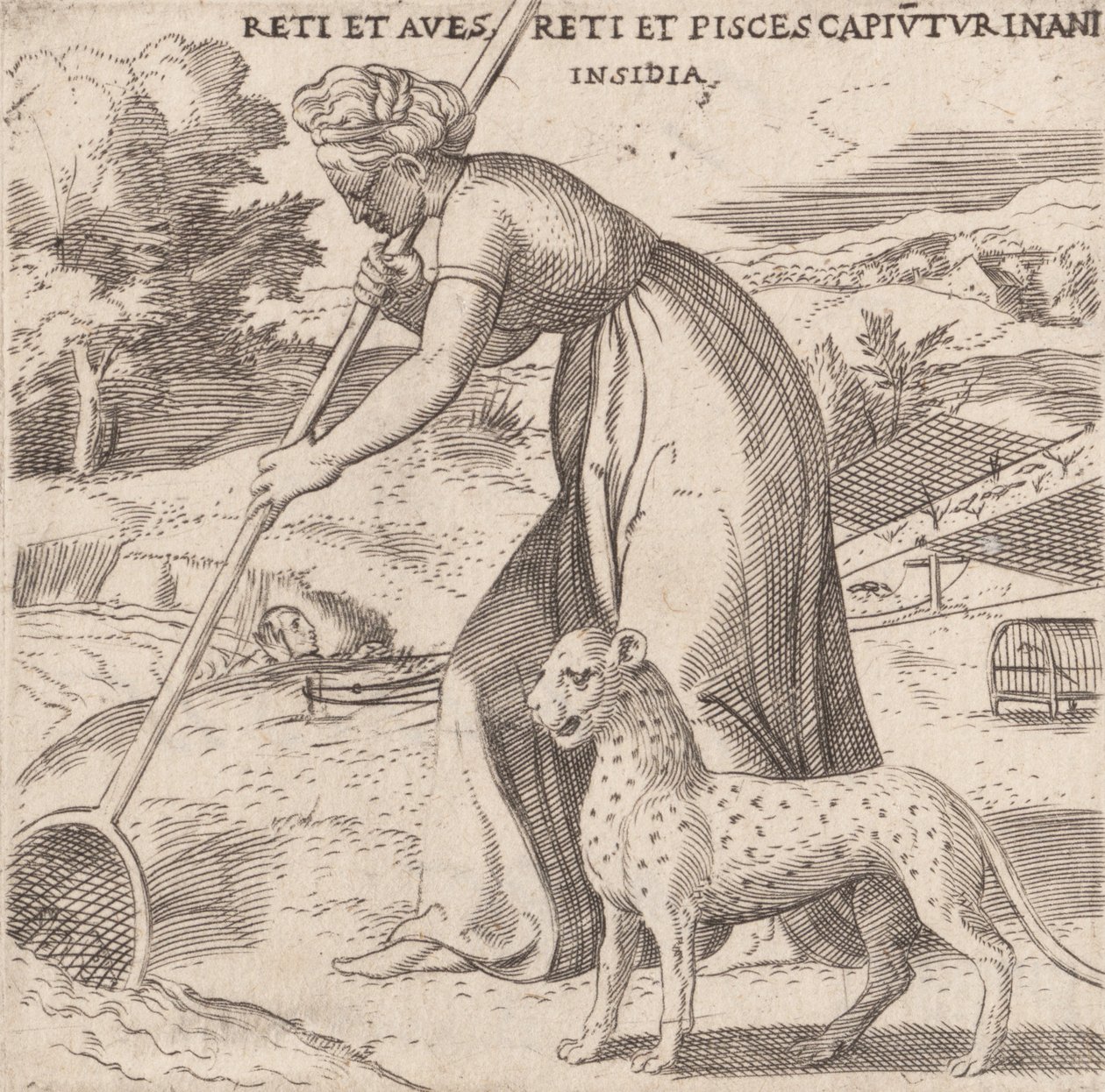 Trampa, ca. 1545-50 de Enea Vico