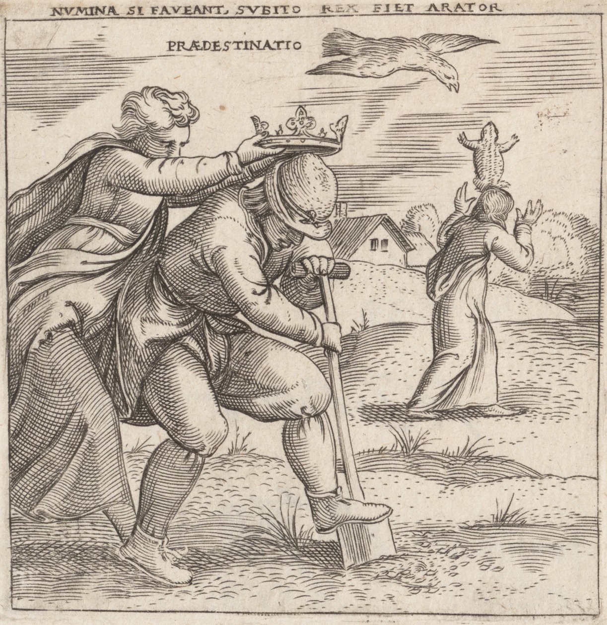 Predestinación, ca. 1545-50 de Enea Vico